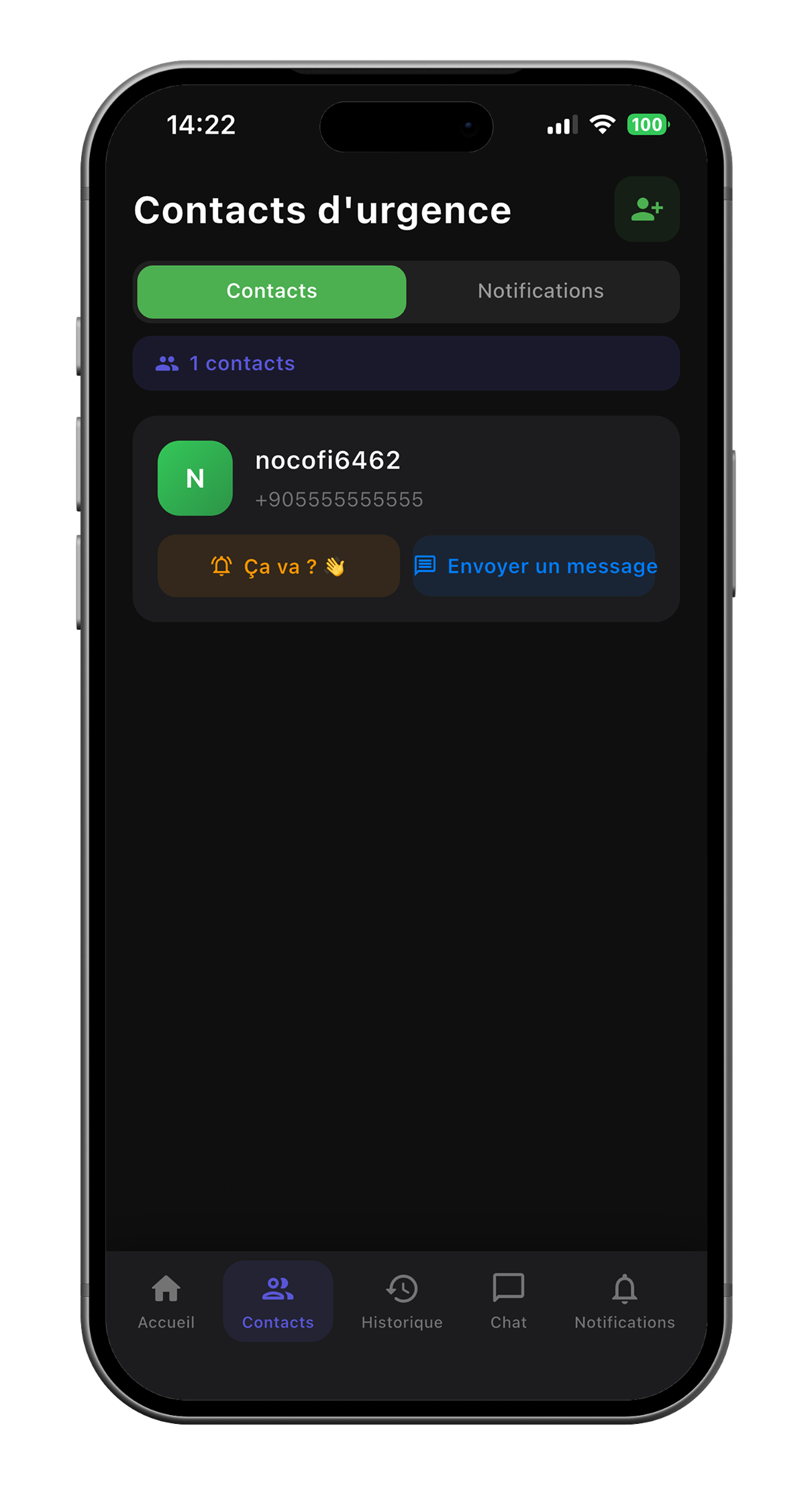Check-in quotidien — Flux du matin